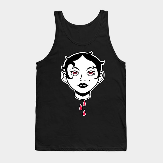 Vampire Tank Top by rudyfaber